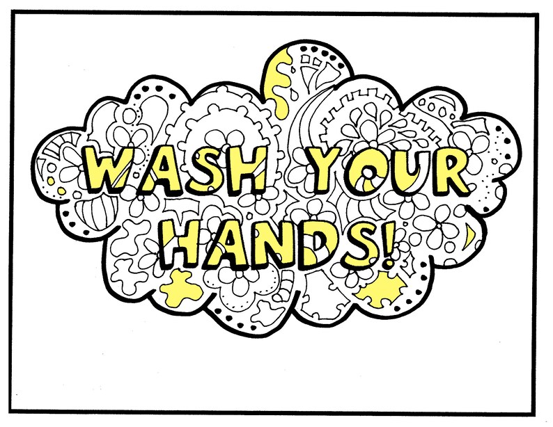 Download The Quarantine Coloring Book Adult Coloring Book PDF. | Etsy
