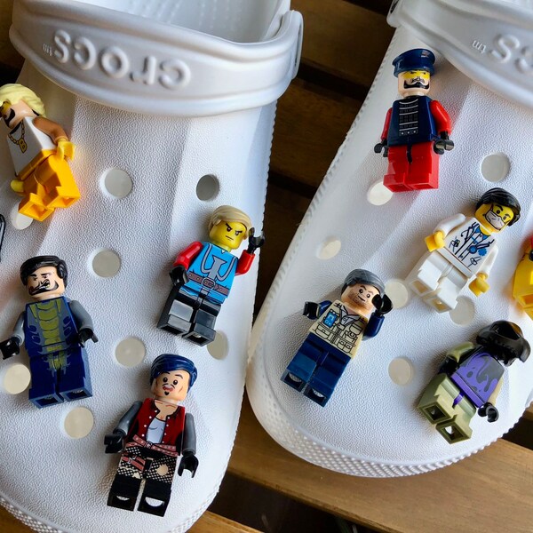 Mini Figure Charm, 3D Resin Crocs Charm, Shoe Charm, Shoe Decration, 3D Shoe Charm, Croc Jibbitz, Jibbitz