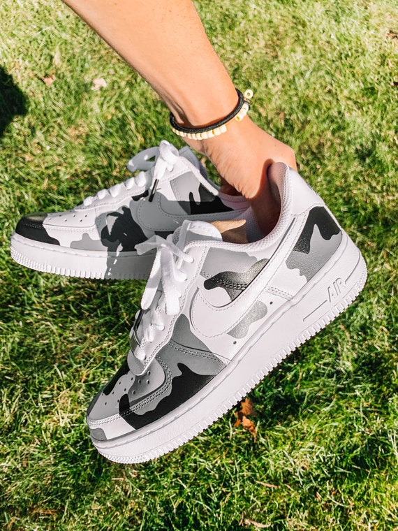 custom camo air force 1