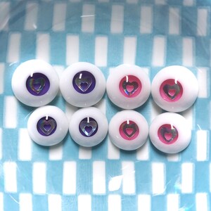 12mm and 14mm BJD Eyes "Lovesick" Style. Doll Eyes.