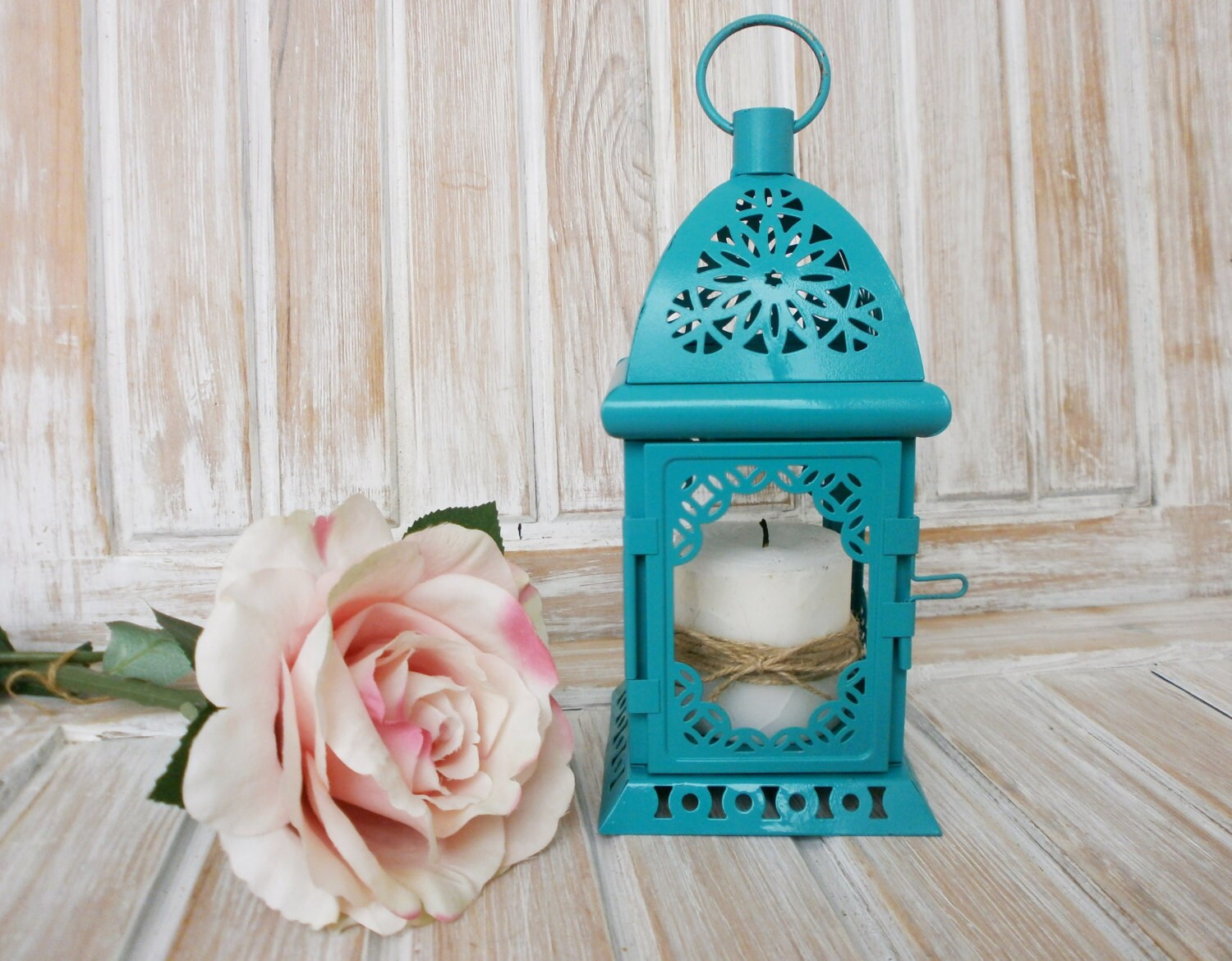 Wedding Lantern Wedding Decoration Distressed Lantern Rustic Etsy
