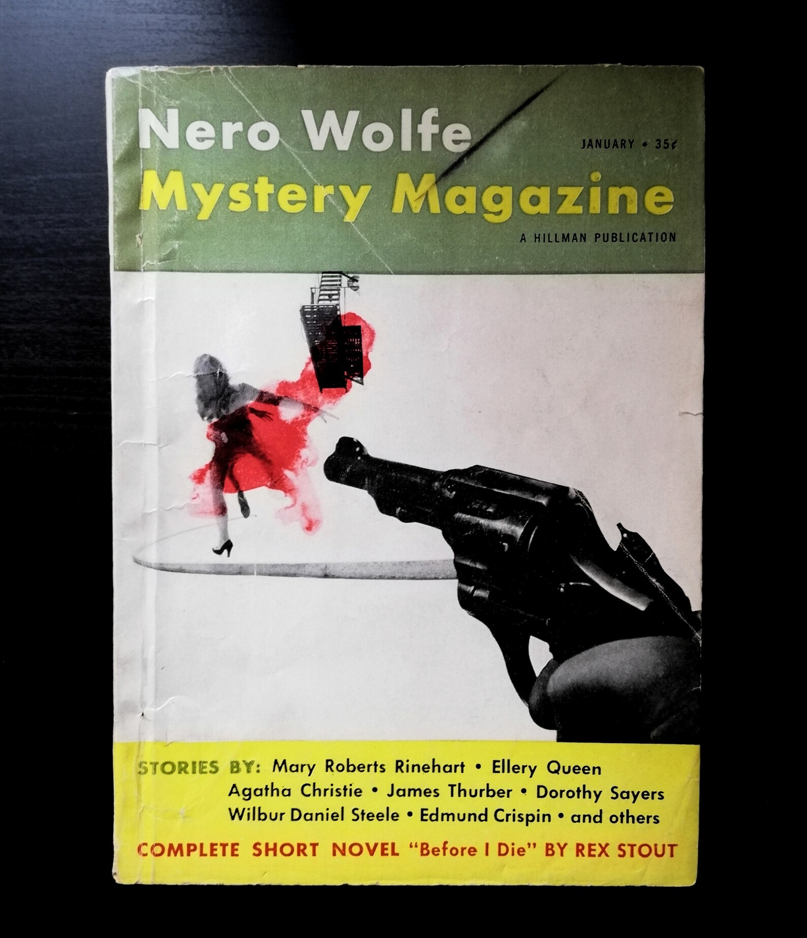 Nero Wolfe Mystery Magazine Vol 1 no 1 January 1954 Rex | Etsy