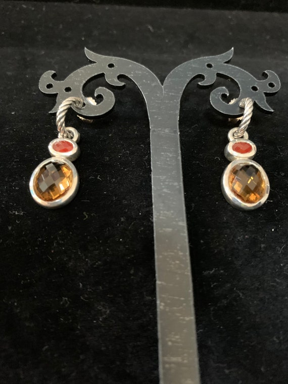 david yurman citrine earrings
