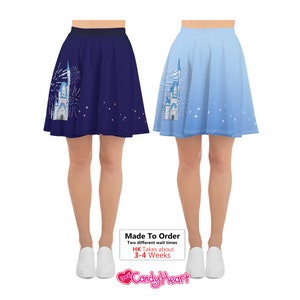 Magic Kingdom Inspired Skirt / Disney Skirt / Cinderella&#39;s Castle Skirt / Wishes / Disney Fireworks / Disney World Inspired Skirt