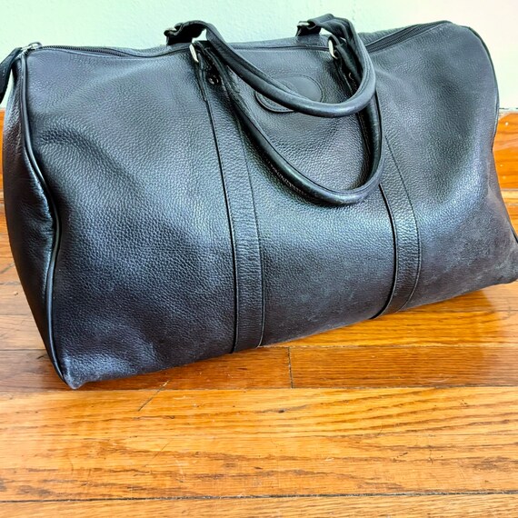 Leather Duffle Bag - image 3