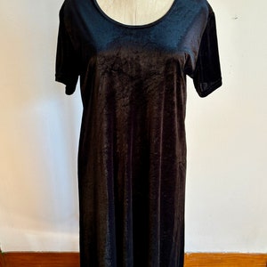 Vestido de veludo 90