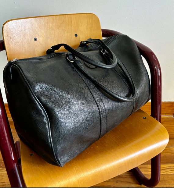 Leather Duffle Bag - image 1
