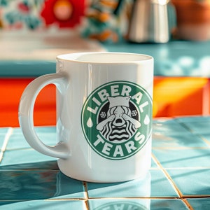 Liberal Tears Mug. Small business with no USAID!