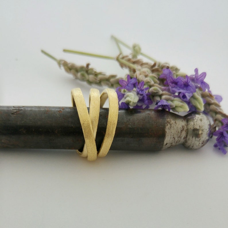 Statement ring Size 8.5,8,7.5,7 Wrap Ring Gift for her Triplet ring Infinity Loop ring Around Ring Wrap Around Ring Wrapped ring