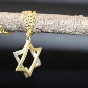 Star of David Pendant Necklace, Magen David Jewish Symbol, Spiritual Jewelry, Made in Israel, A gift to the Jewish, Judaica Gift