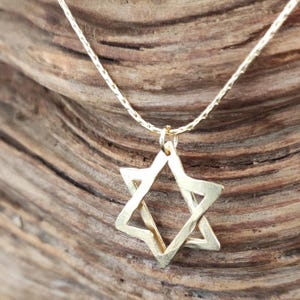 Magen David Jewish Symbol Jewelry, Star of David Pendant Necklace, , Spiritual Jewelry, Made in Israel, A gift to the Jewish, Judaica Gift