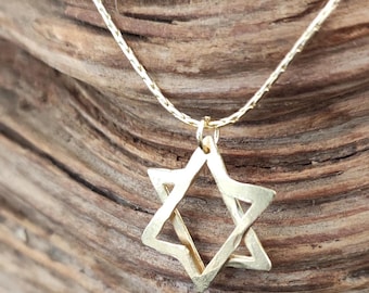 Magen David Jewish Symbol Jewelry, Star of David Pendant Necklace, , Spiritual Jewelry, Made in Israel, A gift to the Jewish, Judaica Gift