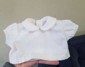 White Blouse for 14 inch - 16 inch dolls