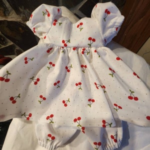 Cherry Dress for 11-13 and 14-16 in dolls