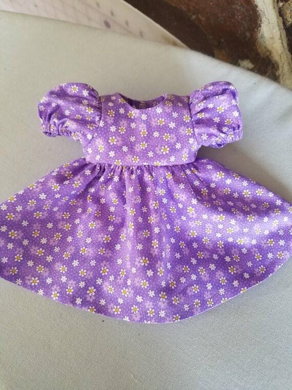purple daisy dress