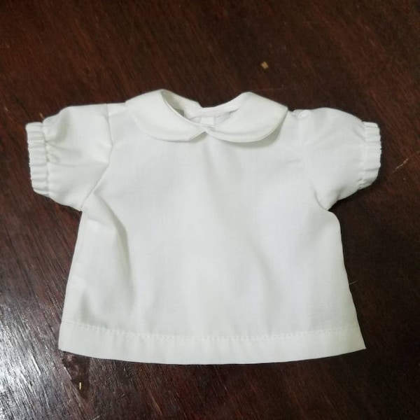 White Blouse for 11-13 inch dolls