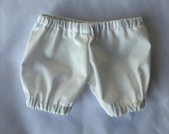 Pantalones blanquecinos para muñecas de 11, 12 y 13 pulgadas / muñecas Corolle de 12 pulgadas / pantalones bombachos
