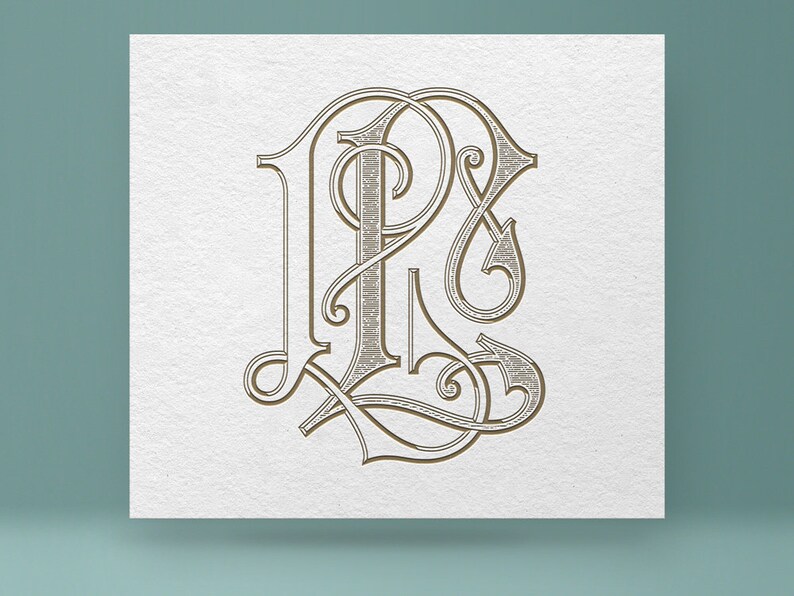 Download Svg Initials Ll Digital Wedding Monogram Digital Monogram Ll Paper Party Supplies Invitations Announcements Vadel Com