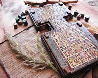 Customizable Royal Game Of Ur, Board Game of Ancient Babylon, Unique Carved Mesopotamia Art, Traditional Racing Game with Wood Engraving