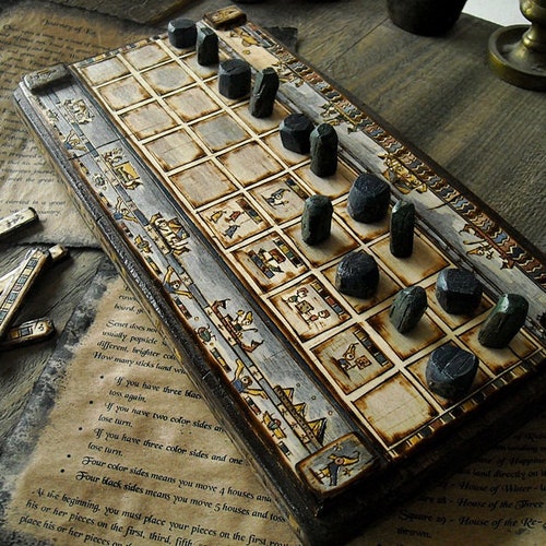 Bear Game Ancient Roman Board Game Wooden Board Game Etsy