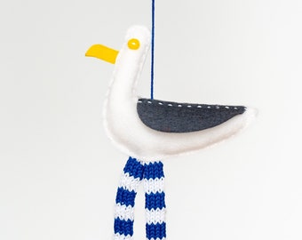 Felt Seagulls - Oscar's Little Friends - Sapphire