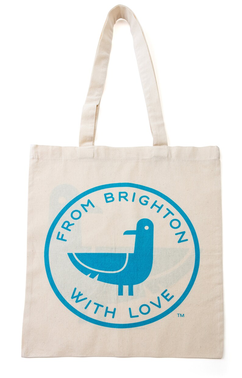 Tote Bag Oscar the Seagull Natural Cotton image 2