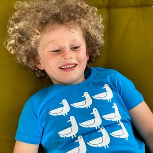 T-shirt Oscar the Seagull Navy image 6