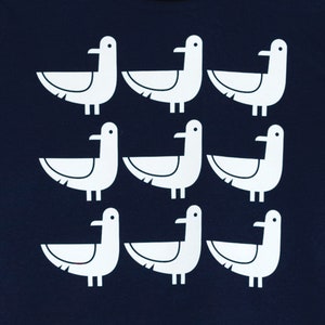 T-shirt Oscar the Seagull Navy 画像 2