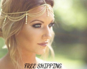 bridal head chain