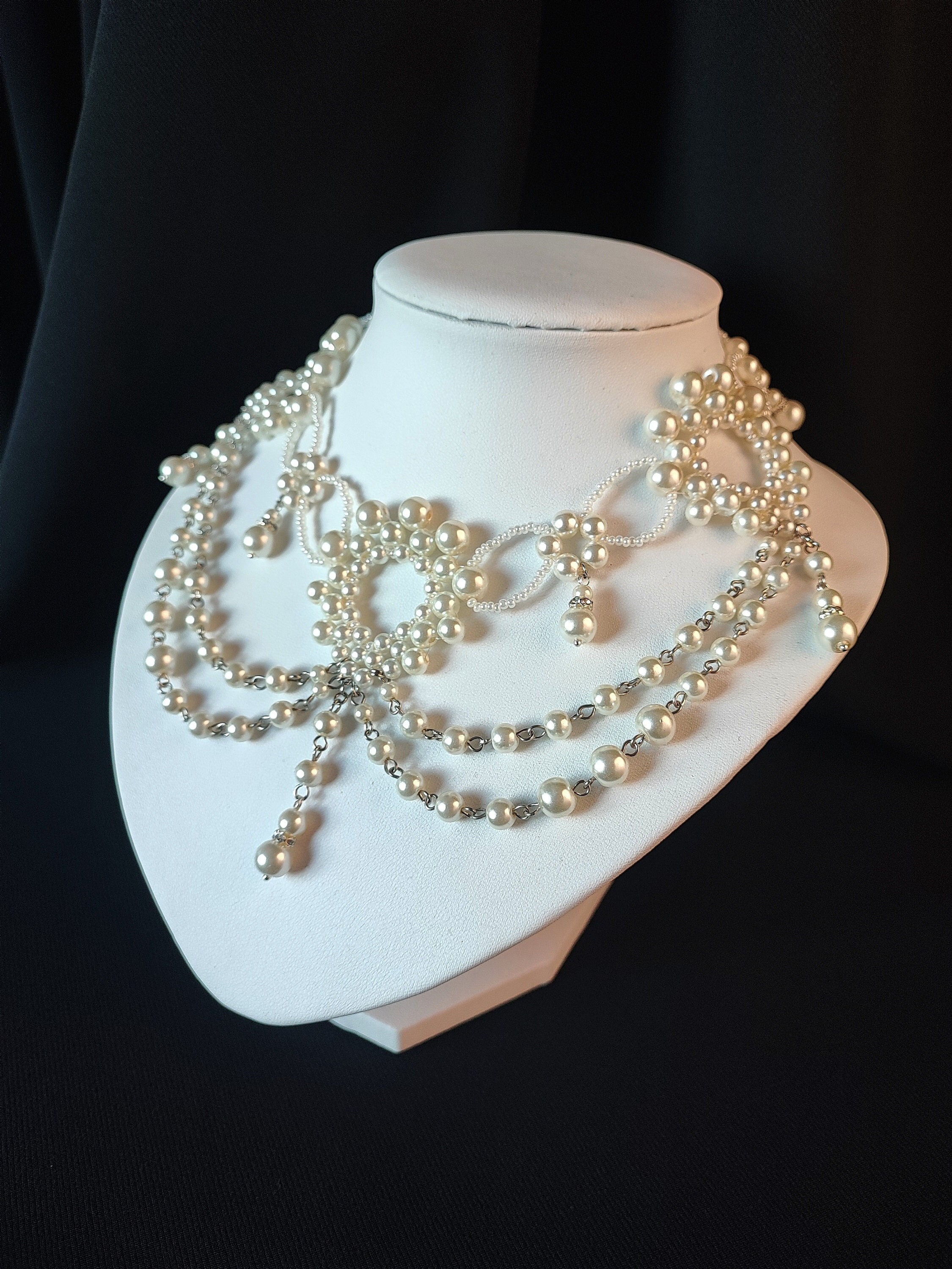 ◇VINTAGE HOLLYWOOD◇ [Hyerin PICK]Classic Pearl Necklace_VH il_fullxfull.5522907942_7u9t.jpg