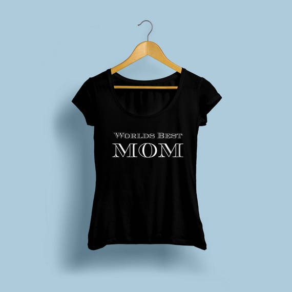 World's best Mom Womens Shirt S-XXL Crew and Vneck Available