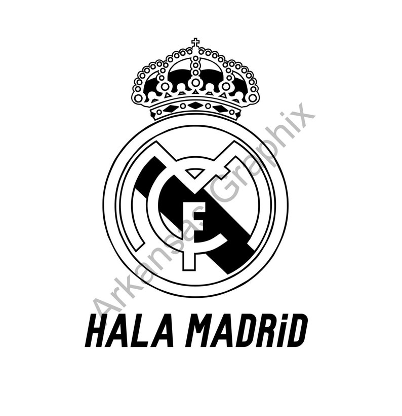 Тату эскиз реал мадрид