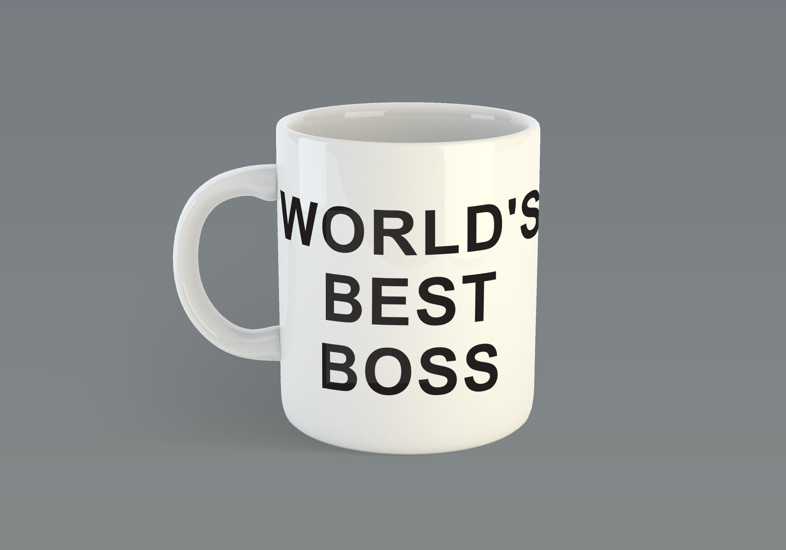 The Office World's Best Boss Custom Coffe Mug Etsy