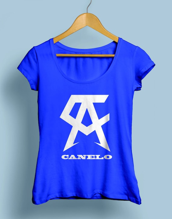 Saul Canelo Alvarez Women's Boxing Shirts Crew and Vneck Available S-XXL Order By September 10th for Guaranteed Delivery By Fight Night