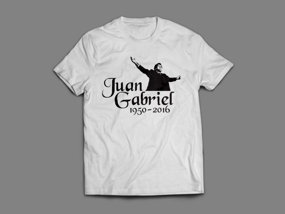 Juan Gabriel Tribute Shirt S-4XL And Long Sleeve Available 1950-2016 Mexican Singer