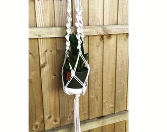 Porta piante Macrame Istruzioni PDF, istruzioni macrame fai da te, regalo fatto in casa, porta piante macrame Come fare, download digitale, decorazioni per la casa