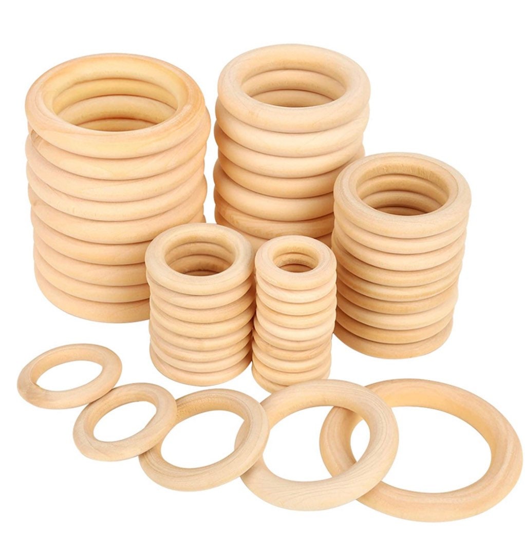 Wooden Rings for Macrame- Pack of 3 – Knotting Hillbilly