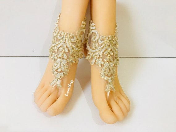 bridesmaid sandals gold