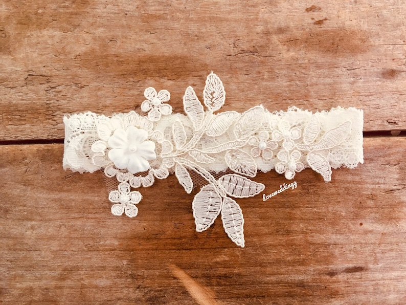 accessoires de mariée, jarretières pour mariage, jarretière nuptiale, accessoires de mariage, accessoires de mariée, cadeau du jour du mariage, jarretière personnalisée image 3