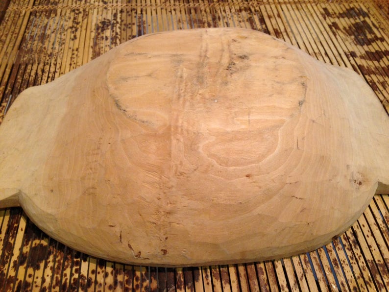 Antique Wooden Doughmeat Bowl Primitive Hand Carved Country CottageGrandma\u2019s kitchen Display cafe Antique Oval Natural Wood Dough Bowl