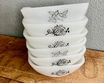 ヴィンテージ！パイレックス カスタードカップ：175ml、4個セット