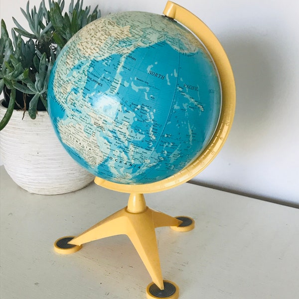 Vintage World Globe Etsy