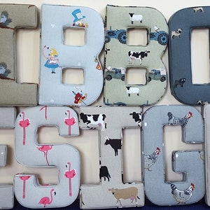 Sophie Allport Fabric Letters