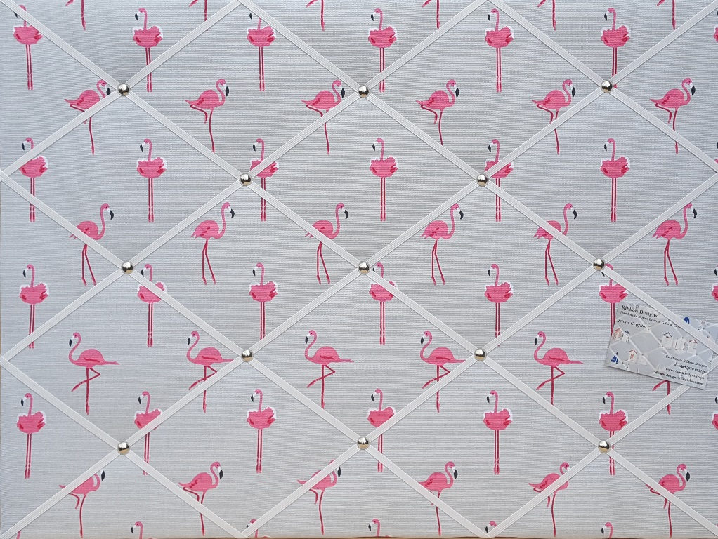 Sophie Allport Flamingo Notice/memo Board Free P&P Etsy UK
