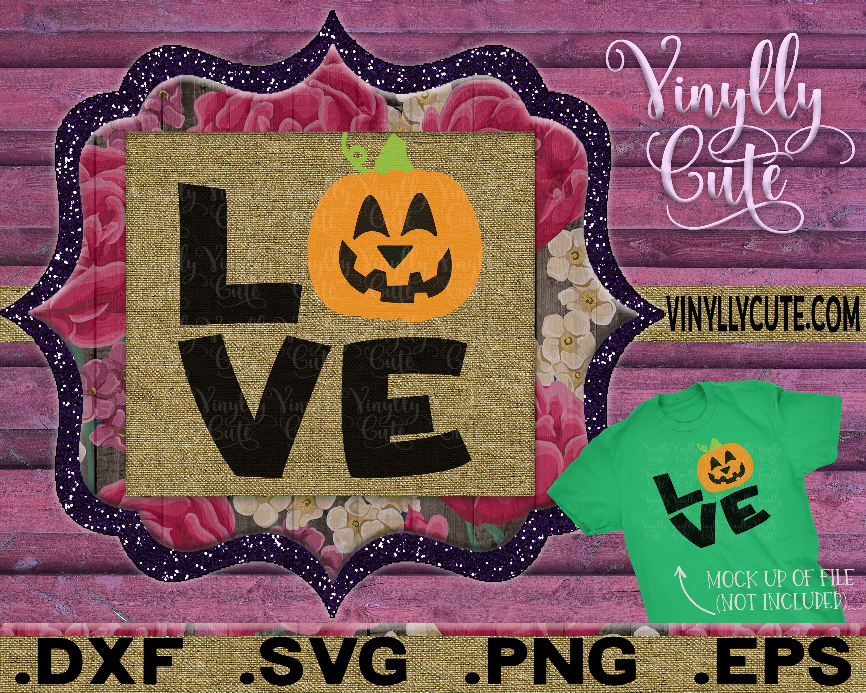 Download SVG Pumpkin Love Fall Halloween Digital File Only | Etsy