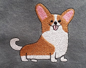 Happy Dog Machine Embroidery Design