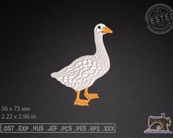 Goose Machine Embroidery Design