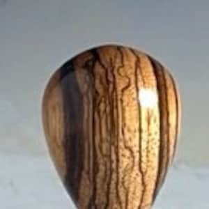 Wine Stopper / Bottle Stopper Stainless with African Zebrawood