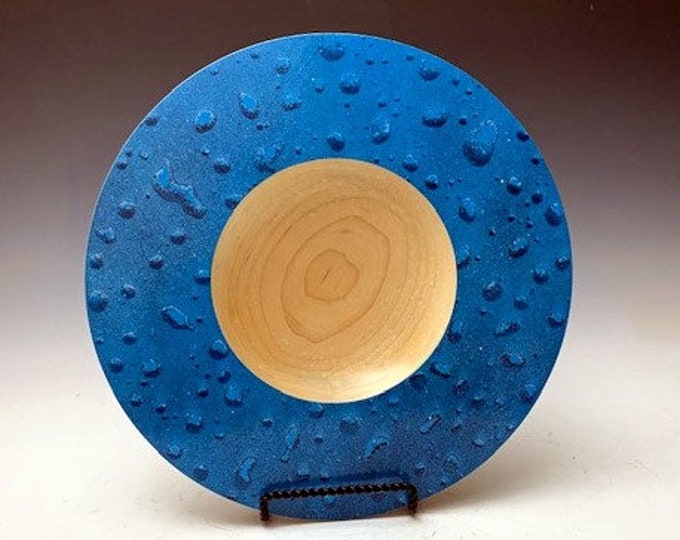 Maple Wood Raindrop Platter/Bowl - Decorative Art