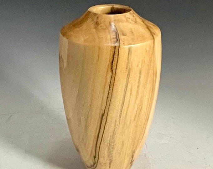 Norway Maple Decorative Vase/ Hollow form - Handcradted
